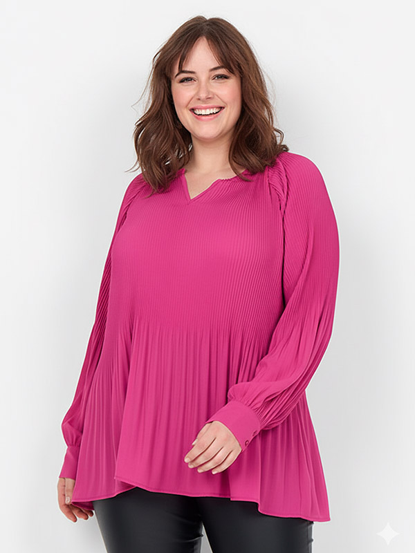WA-KERSTEN - Plus Size Tunika fra Wasabi Concept