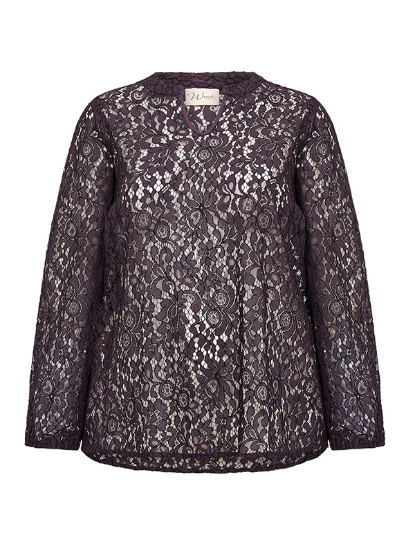 WA-KILA - Plus Size Bluse fra Wasabi Concept