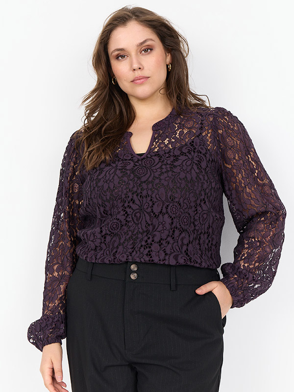 WA-KILA - Plus Size Bluse fra Wasabi Concept