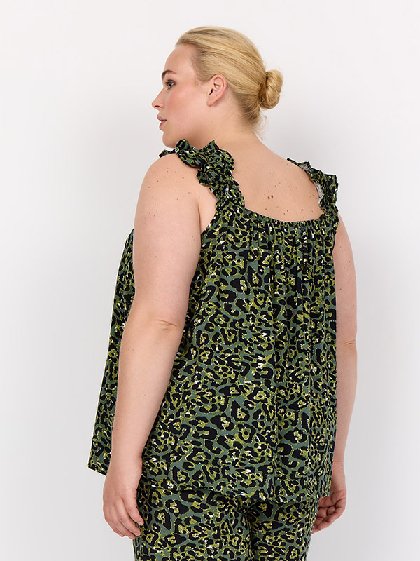 WA-MELINA - Plus Size Topp fra Wasabi Concept