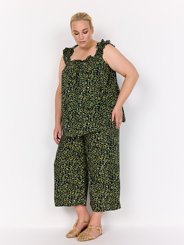 WA-MELINA - Plus Size Topp fra Wasabi Concept