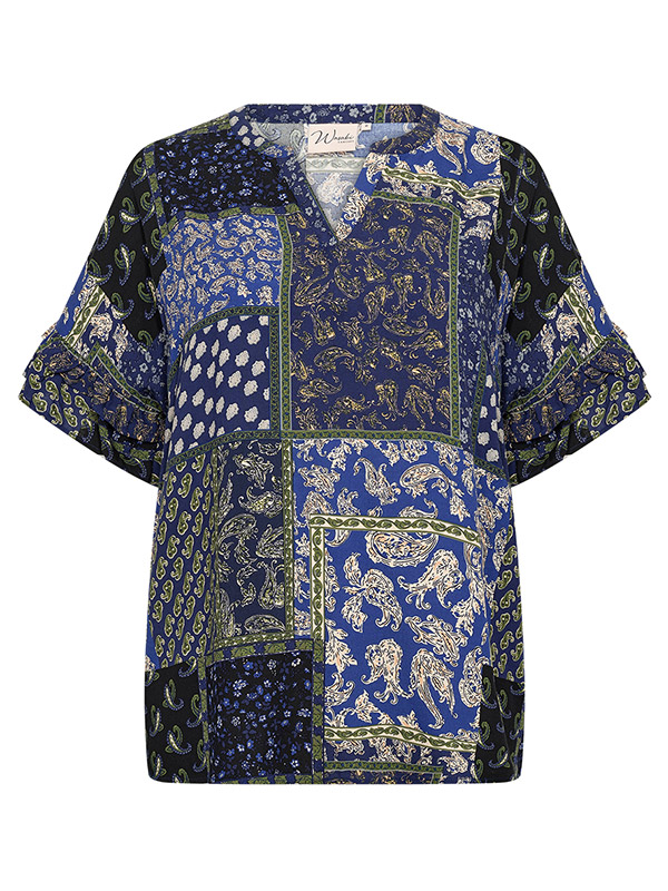 WA-NEA - Plus Size Bluse fra Wasabi Concept