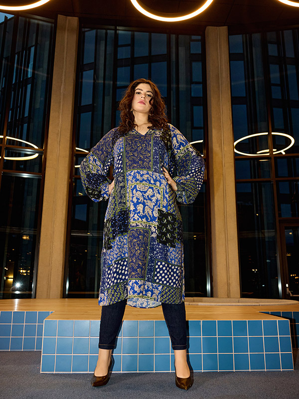 WA-NEA - Plus Size Kjole fra Wasabi Concept