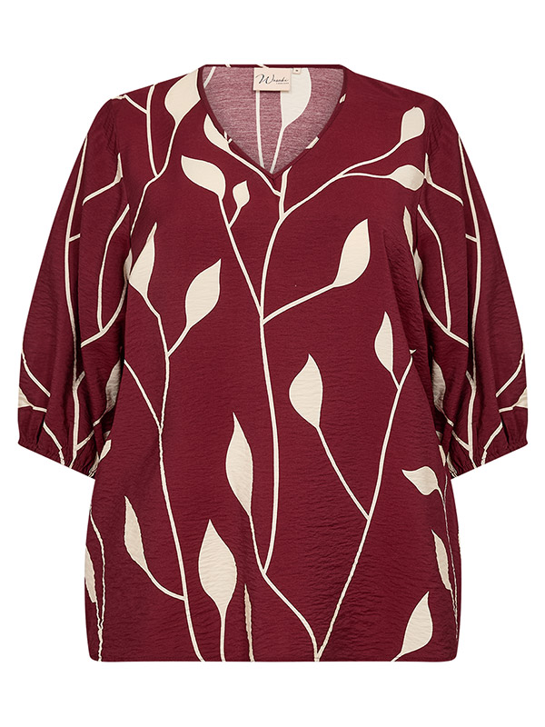 WA-NELLY - Plus Size Bluse fra Wasabi Concept