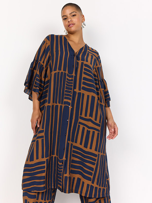 WA-SKY - Plus Size Kjole fra Wasabi Concept