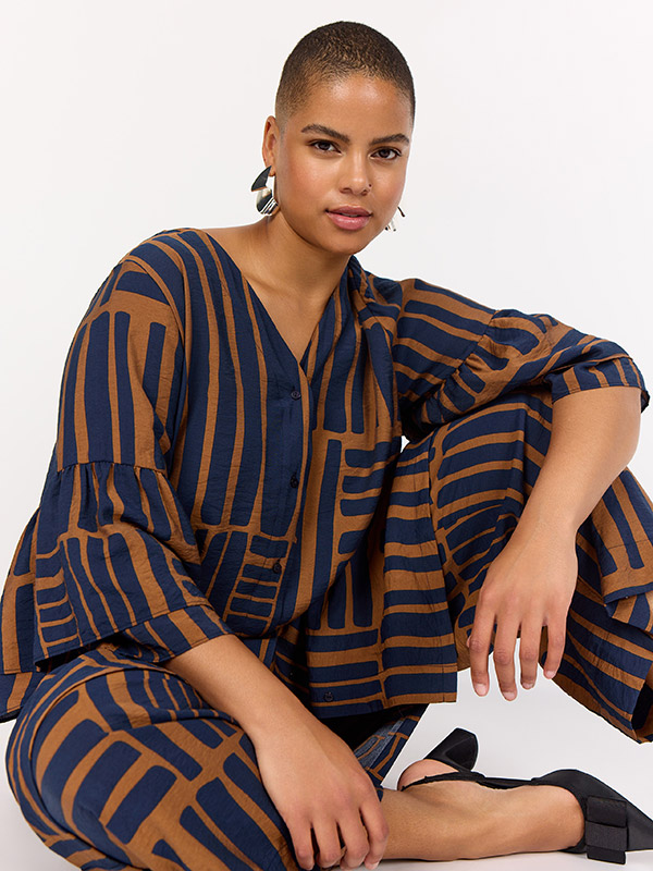 WA-SKY - Plus Size Kjole fra Wasabi Concept