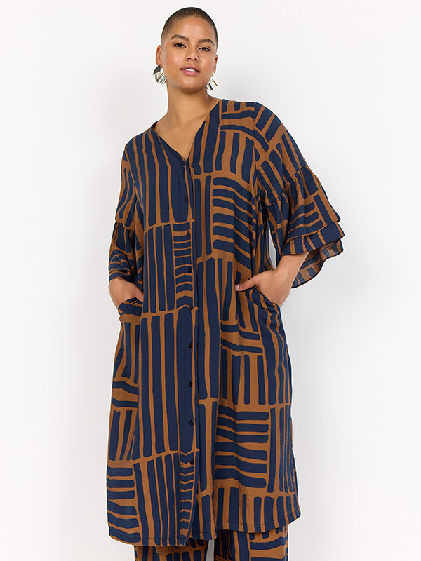 WA-SKY - Plus Size Kjole fra Wasabi Concept