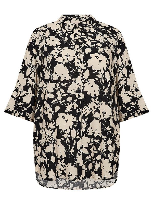 WA-SAPHINA  - Plus Size Skjorte fra Wasabi Concept
