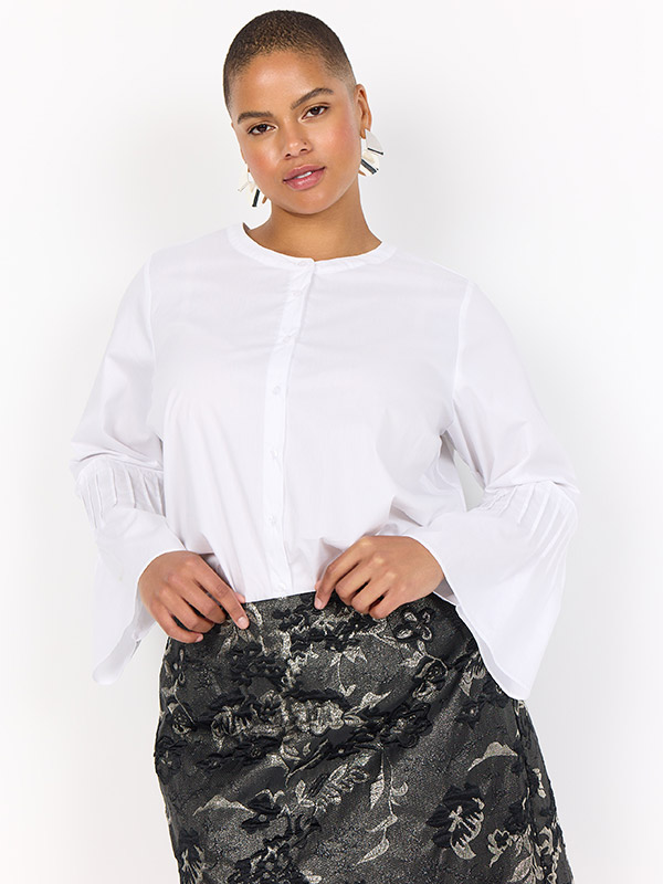 WA-SAGA - Plus Size Skjorte fra Wasabi Concept