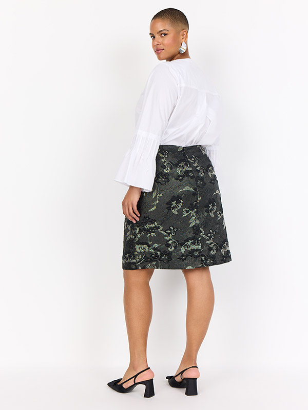 WA-SAGA - Plus Size Skjorte fra Wasabi Concept