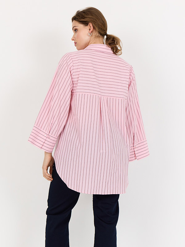 WA-CRISTIN - Plus Size Skjorte fra Wasabi Concept