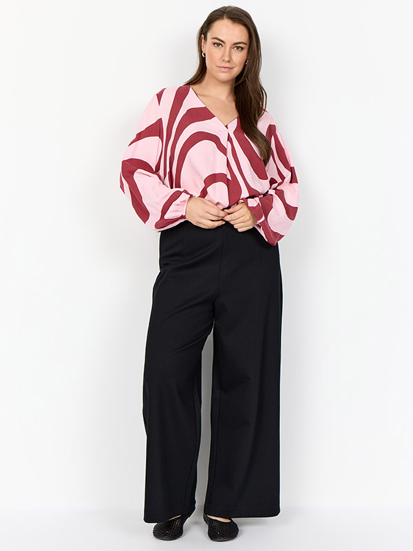 WA-CHANITA - Plus Size Bluse fra Wasabi Concept