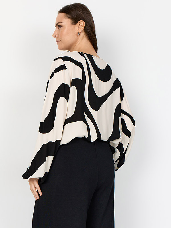 WA-CHANITA - Plus Size Bluse fra Wasabi Concept