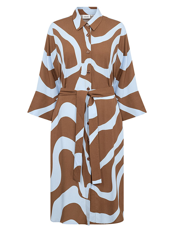 WA-CHANITA - Plus Size Kjole fra Wasabi Concept