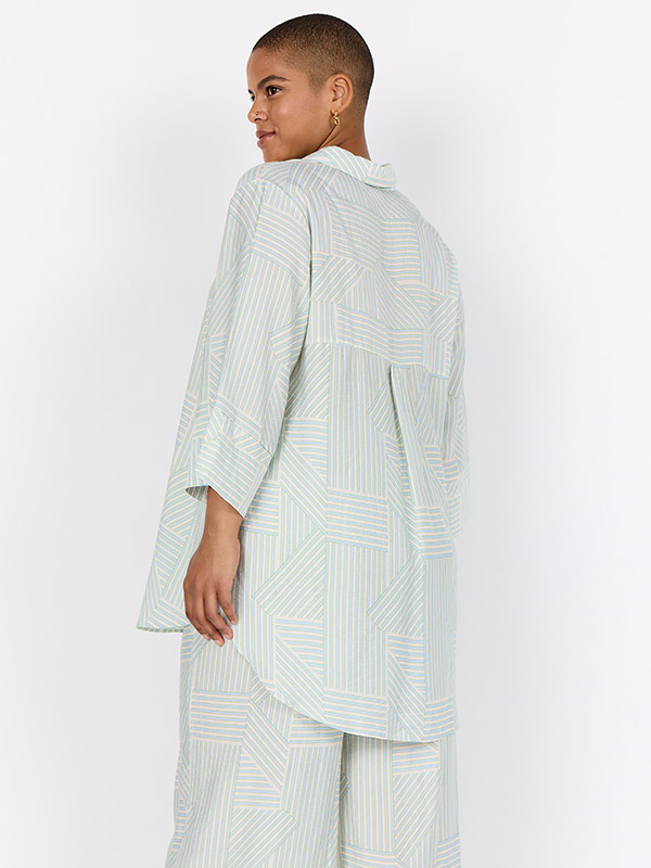 WA-SEMINA - Plus Size Skjorte fra Wasabi Concept