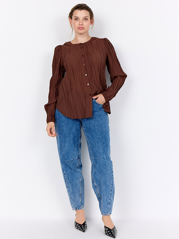 WA-SALIMA - Plus Size Skjorte fra Wasabi Concept