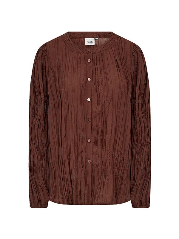 WA-SALIMA - Plus Size Skjorte fra Wasabi Concept