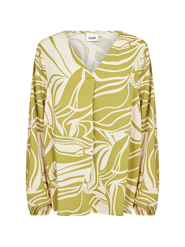 WA-SAMENA - Plus Size Bluse fra Wasabi Concept