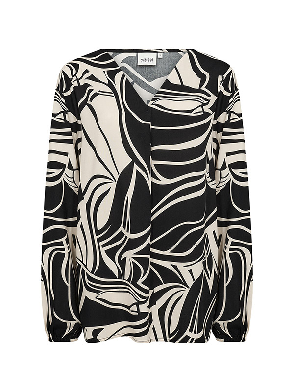WA-SAMENA - Plus Size Bluse fra Wasabi Concept