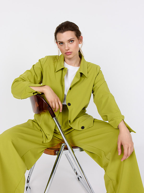 WA-SALLY - Plus Size Jakke fra Wasabi Concept