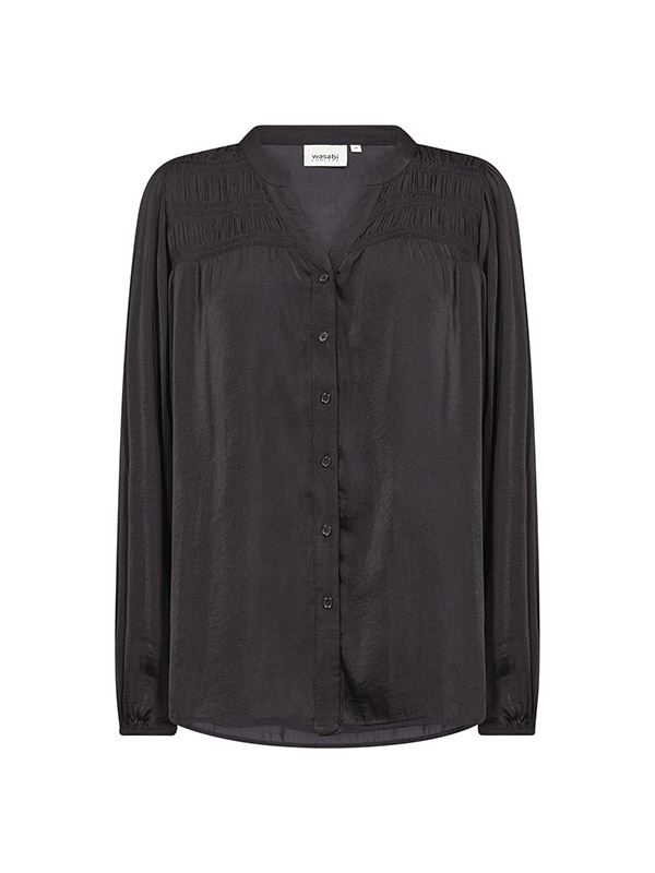 WA-SAVANNA - Plus Size Bluse fra Wasabi Concept