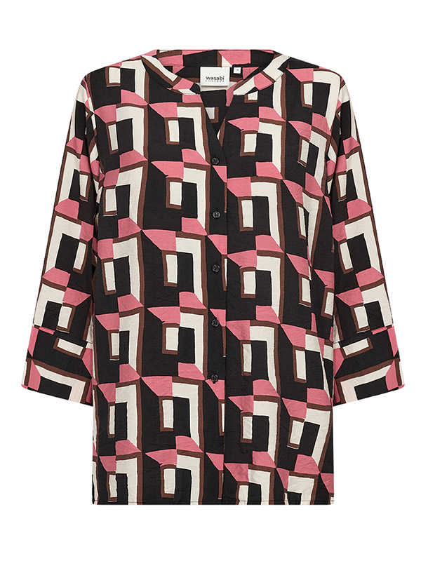 WA-SARENA - Plus Size Skjorte fra Wasabi Concept