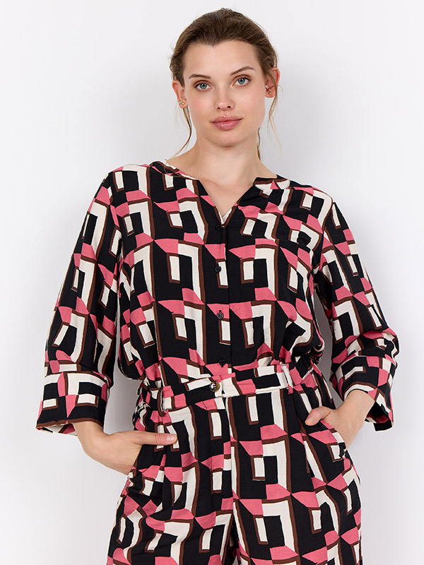 WA-SARENA - Plus Size Skjorte fra Wasabi Concept