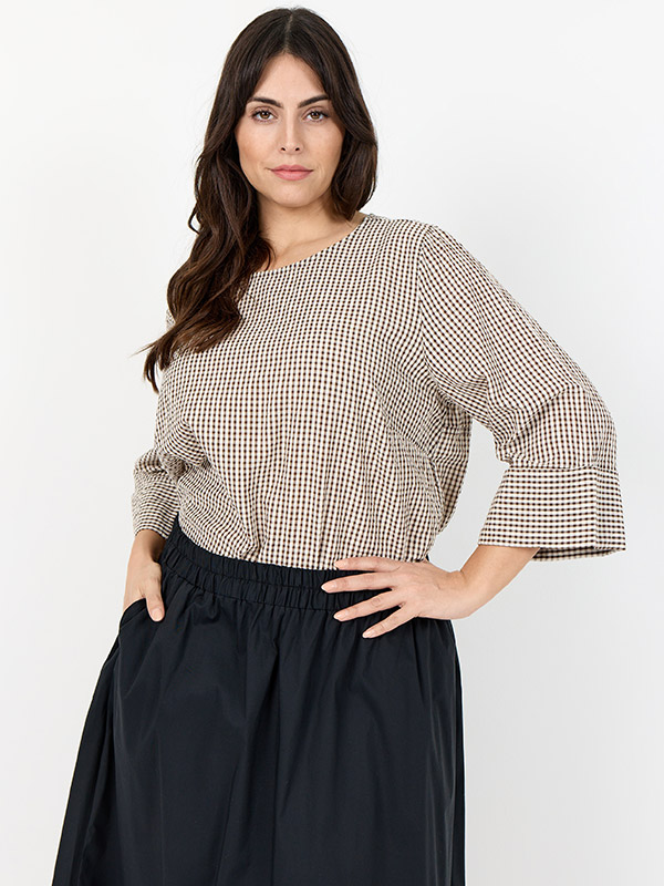 WA-SAINA - Plus Size Bluse fra Wasabi Concept
