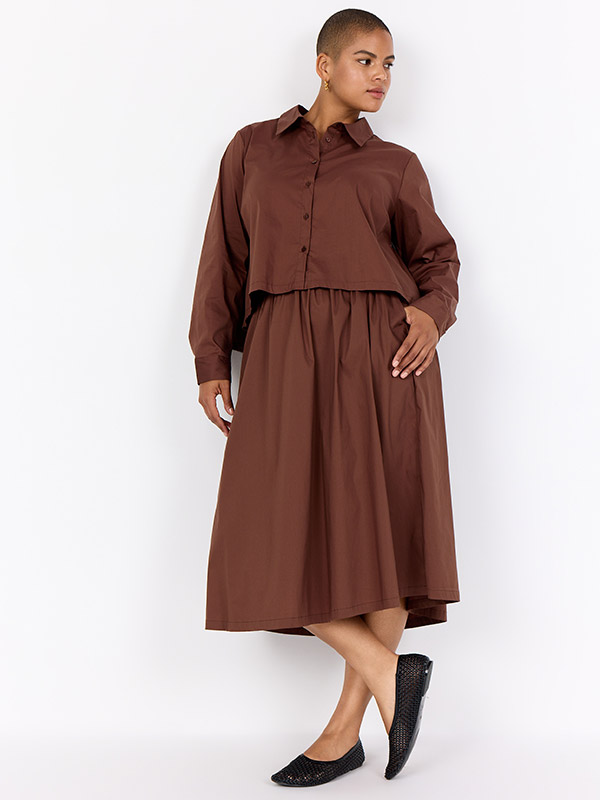 WA-SAGA - Plus Size Skjørt fra Wasabi Concept