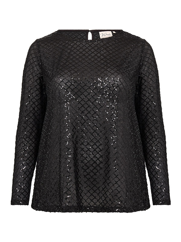 WA-SHAO - Plus Size Bluse fra Wasabi Concept