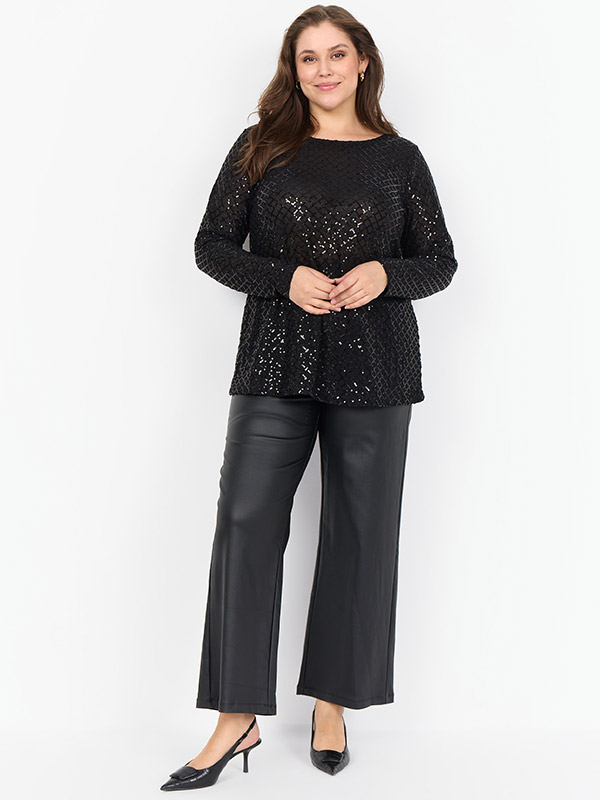 WA-SHAO - Plus Size Bluse fra Wasabi Concept
