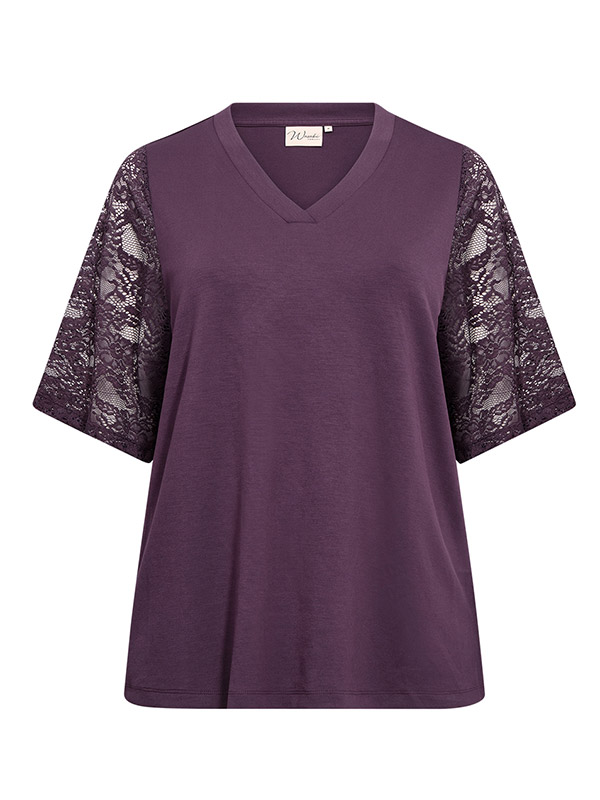 WA-SABINA - Plus Size Bluse fra Wasabi Concept