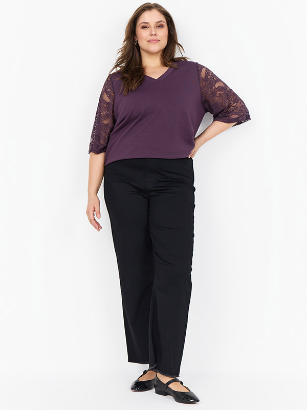 WA-SABINA - Plus Size Bluse fra Wasabi Concept