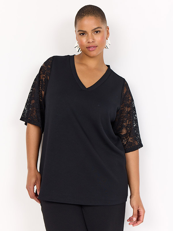 WA-SABINA - Plus Size Bluse fra Wasabi Concept
