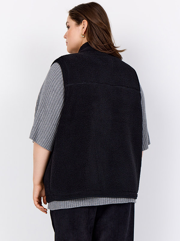 WA-NETTIE - Plus Size Vest fra Wasabi Concept