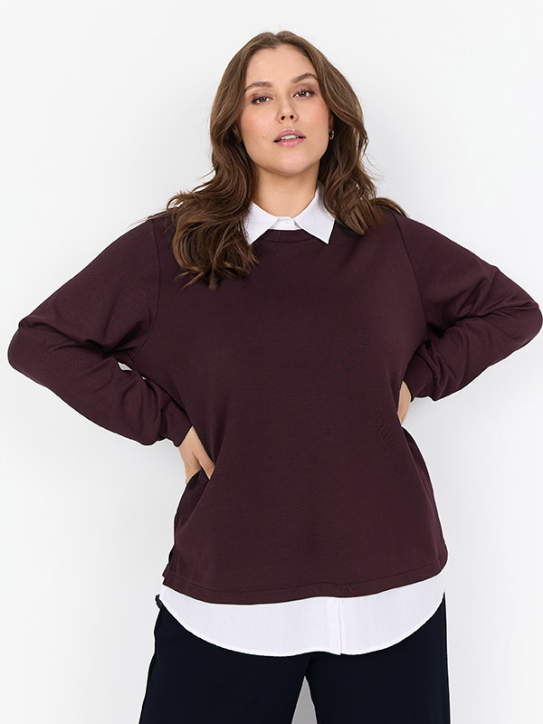 WA-SABINA - Plus Size Bluse fra Wasabi Concept