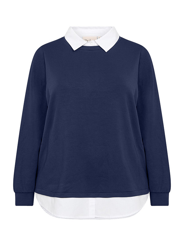 WA-SABINA - Plus Size Bluse fra Wasabi Concept