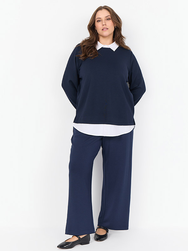 WA-SABINA - Plus Size Bluse fra Wasabi Concept