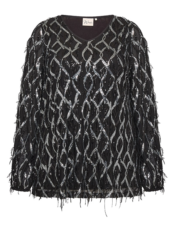 WA-SANNIE - Plus Size Bluse fra Wasabi Concept