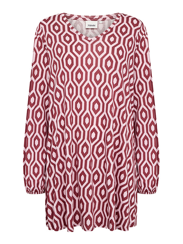 WA-CENETTE - Plus Size Tunika fra Wasabi Concept