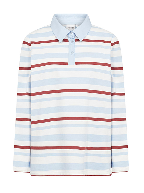 WA-CHRISTEL - Plus Size Bluse fra Wasabi Concept