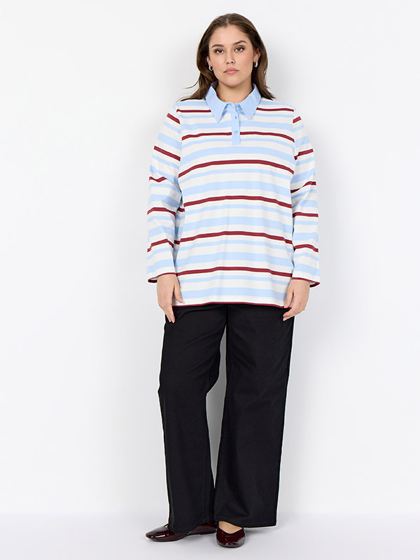 WA-CHRISTEL - Plus Size Bluse fra Wasabi Concept