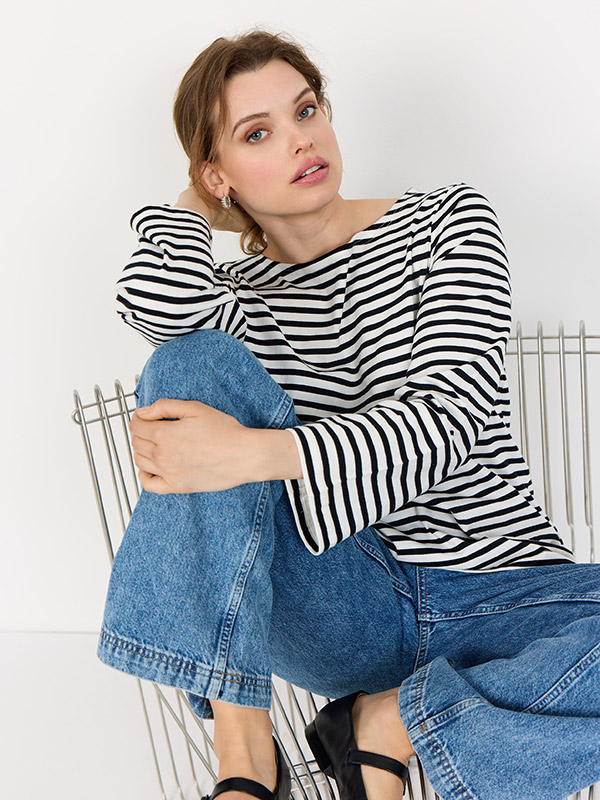 WA-CELESTE - Plus Size Bluse fra Wasabi Concept