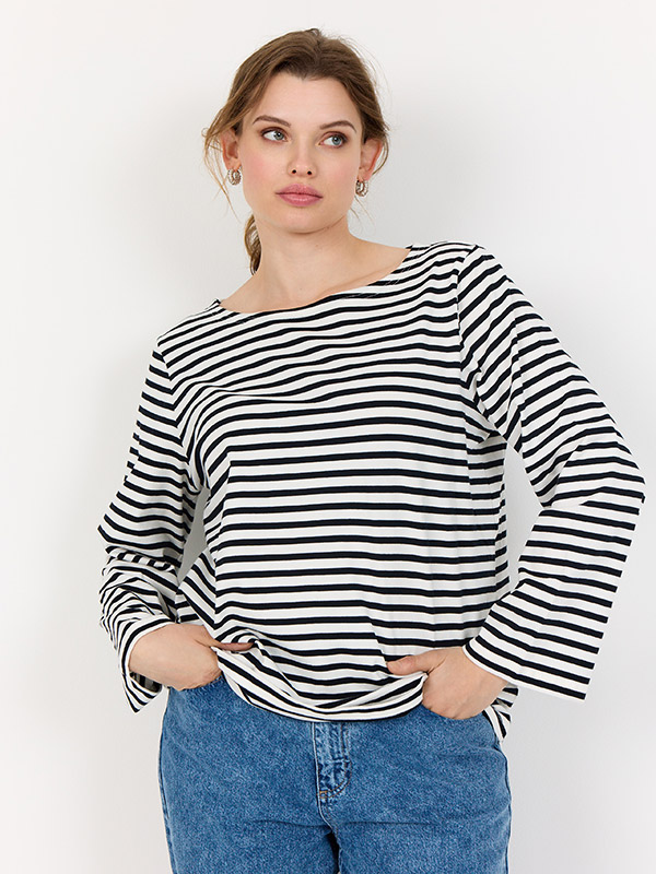 WA-CELESTE - Plus Size Bluse fra Wasabi Concept