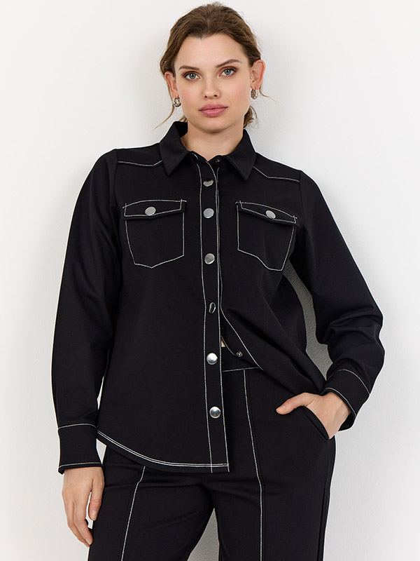 WA-CHANIA - Plus Size Skjorte fra Wasabi Concept