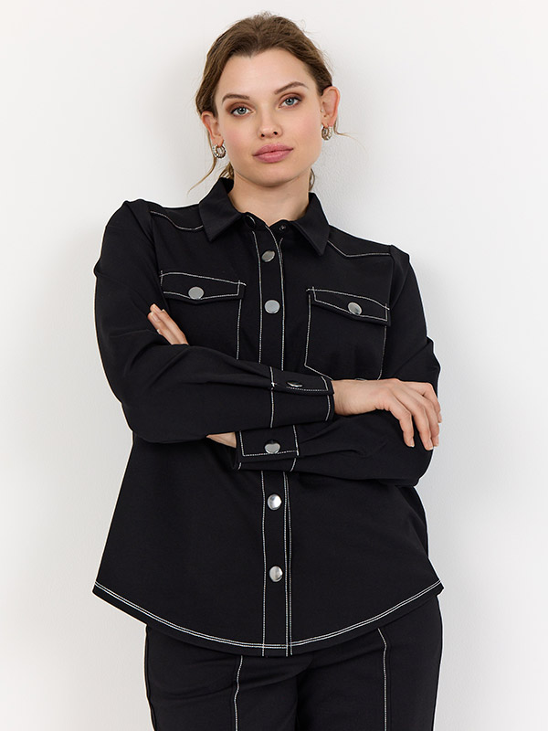 WA-CHANIA - Plus Size Skjorte fra Wasabi Concept