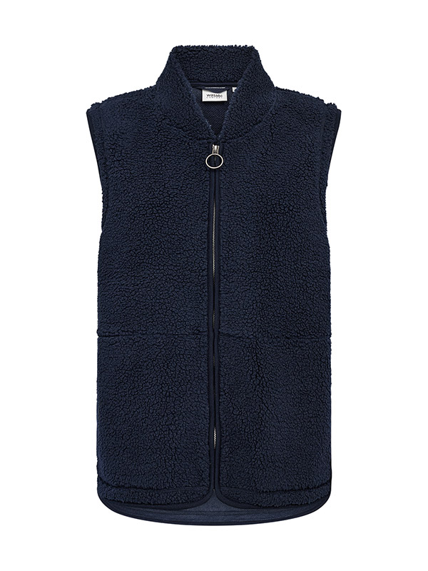 WA-NETTIE - Plus Size Vest fra Wasabi Concept