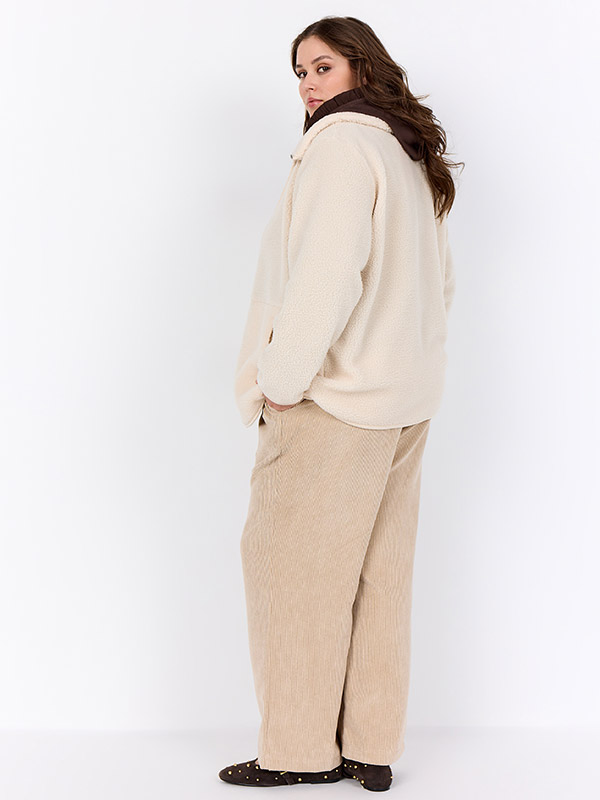 WA-NETTIE - Plus Size Cardigan fra Wasabi Concept