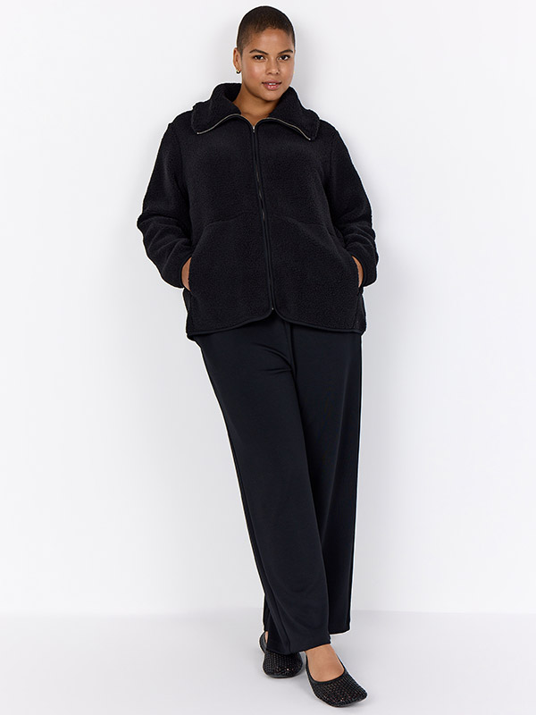 WA-NETTIE - Plus Size Cardigan fra Wasabi Concept