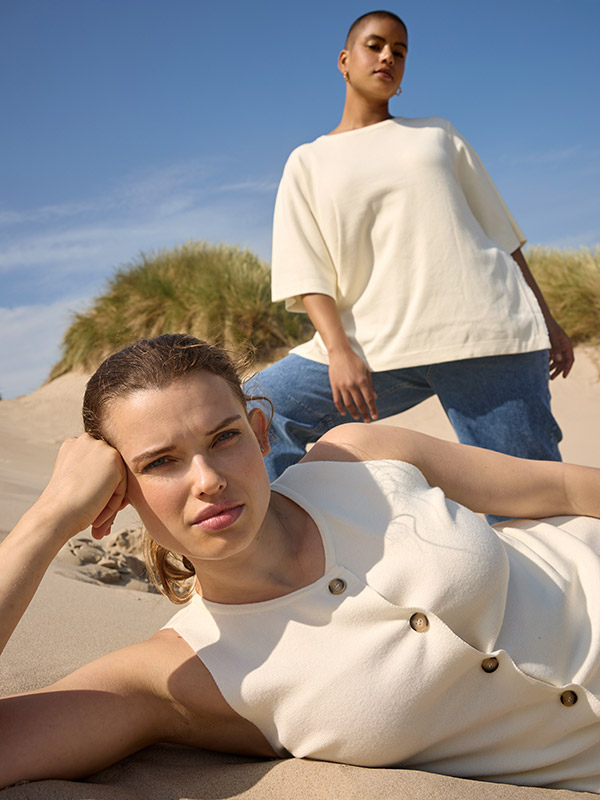 WA-SIKKA - Plus Size Vest fra Wasabi Concept